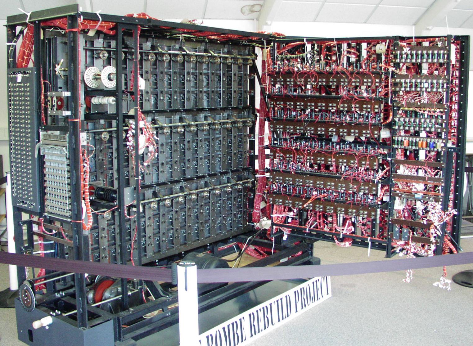 turing bombe machine rebuild at bletchley park